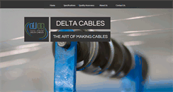 Desktop Screenshot of delta-cables.com